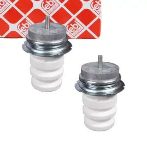 2x febi 46106 Anschlagpuffer Gummianschlag für CITROEN Jumper PEUGEOT Boxer FIAT hinten