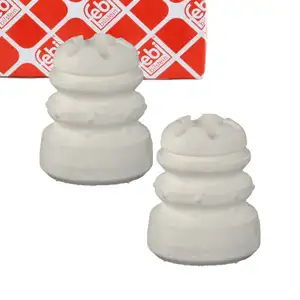 2x febi 47857 Anschlagpuffer Gummianschlag f&uuml;r BMW 5er F10 6er F06 Hinterachse 33536789386