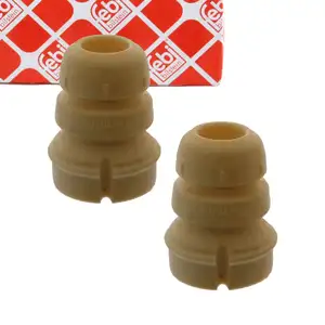 2x febi Anschlagpuffer Gummianschlag f&uuml;r AUDI A4 B8 8T 8F PR-Nr. 1BL Vorderachse 8F0412131