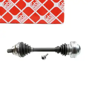 febi Antriebswelle Gelenkwelle für VW Golf 5-8 Passat B6 B7 AUDI A3 8P 8V Q2 vorne links