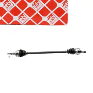 febi Antriebswelle Gelenkwelle f&uuml;r OPEL Corsa C Combo Tigra TwinTop Vorderachse rechts