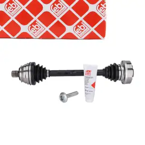 febi 183170 Antriebswelle Gelenkwelle f&uuml;r VW Transporter California Vorderachse 701407271M