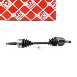 febi Antriebswelle Gelenkwelle f&uuml;r OPEL Corsa C Combo Tigra TwinTop Vorderachse links