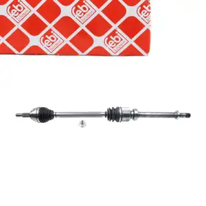 febi 183590 Antriebswelle Gelenkwelle f&uuml;r RENAULT Zoe BFM Vorderachse rechts 391008720R