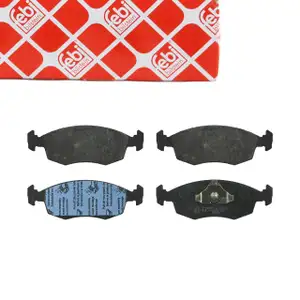 febi Bremsbel&auml;ge Bremsbelagsatz f&uuml;r FORD Escort 5 2000 Sierra 1 2 Scorpio 1 vorne 1632792
