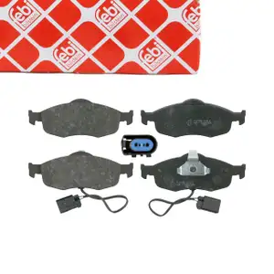 febi Bremsbel&auml;ge Bremsbelagsatz f&uuml;r FORD Mondeo 1 2 Escort 5 6 Scorpio 1 2 Cougar vorne