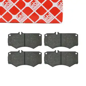 febi Bremsbel&auml;ge Bremsbelagsatz f&uuml;r MERCEDES W460 W461 W463 T1 601 T1/TN vorne 0014201420