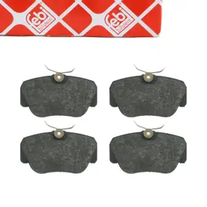 febi Bremsbel&auml;ge Bremsbelagsatz f&uuml;r MERCEDES 190 W201 Bj. 10.82-08.93 vorne 0004209120