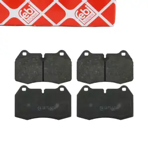 febi Bremsbel&auml;ge Bremsbelagsatz f&uuml;r BMW 7er E38 X6 E71 E72 725-735 X6 F16 F86 30/50d vorne