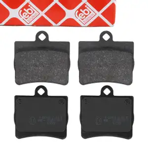 febi Bremsbel&auml;ge Bremsbelagsatz f&uuml;r MERCEDES C124 W124 W202 S202 W124 hinten 0024205120