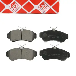 febi 16201 Brake Pads Brake Pad Set for NISSAN Almera 2, Primera P10, P11 (Front) 410602F025