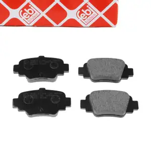 febi Bremsbel&auml;ge Bremsbelagsatz f&uuml;r NISSAN Micra 2 1.0-1.4 i 16V 1.5D hinten 44060-99B25