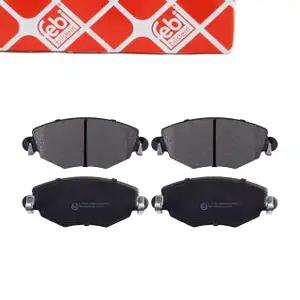 febi 16402 Bremsbel&auml;ge Bremsbelagsatz f&uuml;r FORD Mondeo 3 MK3 JAGUAR X-Type 1 X400 vorne