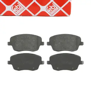 febi Bremsbel&auml;ge Bremsbelagsatz f&uuml;r VW Polo 9N 9A SEAT Ibiza 3 6L SKODA Fabia 1 2 6Y vorne