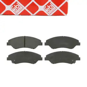 febi 16557 Bremsbel&auml;ge Bremsbelagsatz f&uuml;r KIA Sportage SUV K00 Retona FK 2.0i 2.0 TD vorne