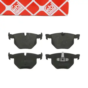 febi 16587 Bremsbel&auml;ge Bremsbelagsatz f&uuml;r BMW 3er E90 E91 E92 E93 X1 hinten 34212288895
