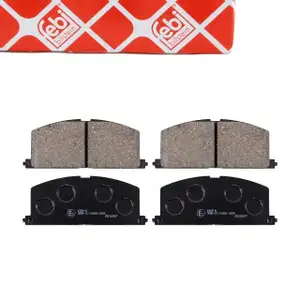 febi Bremsbel&auml;ge Bremsbelagsatz f&uuml;r TOYOTA Corolla E7 E8 E9 E10 E11 Carina 4 5 T15 vorne