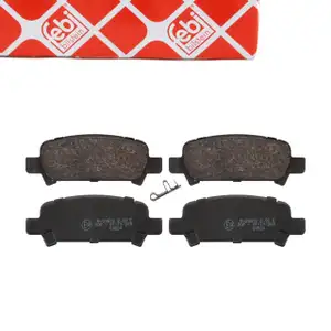 febi 16659 Bremsbel&auml;ge Bremsbelagsatz f&uuml;r SUBARU Forester SF SG Impreza GF GFC GG hinten