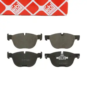 febi Bremsbel&auml;ge Bremsbelagsatz f&uuml;r BMW X4 F26 M40i X5 E70 F15 F85 X6 E71 E72 F16 vorne