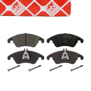 febi Bremsbel&auml;ge Bremsbelagsatz f&uuml;r MERCEDES W204 C204 S204 C218 W211 W212 A207 C207 vorne