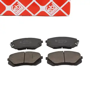 febi Bremsbel&auml;ge Bremsbelagsatz f&uuml;r HYUNDAI 1 ix35 KIA Carens 3 Sportage 2 3 Optima vorne