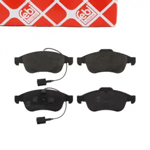 febi 16828 Bremsbel&auml;ge + Warnkontakt f&uuml;r ALFA ROMEO Giulietta 1.4 BiFuel/TB 1.6 JTDM vorne