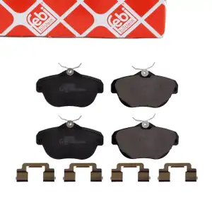 febi Bremsbel&auml;ge Bremsbelagsatz f&uuml;r CITROEN C6 TD 2.2 2.7 3.0 HDi 3.0 Hinterachse 4253.29