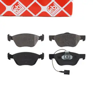 febi Bremsbeläge + Warnkontakt für ALFA 147 937 156 932 GT 937 FIAT Punto 188 Bravo vorne
