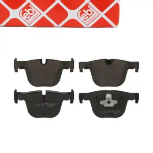 febi Bremsbel&auml;ge Bremsbelagsatz f&uuml;r BMW 3er F30 F31 F34 F80 4er F32 F33 F36 F82 F83 hinten