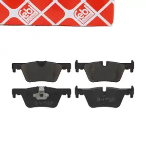 febi Bremsbel&auml;ge Bremsbelagsatz f&uuml;r BMW F20-F23 F87 F30 F31 F34 F80 F32 F33 F36 F82 hinten