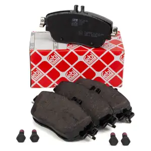 febi Bremsbel&auml;ge Bremsbelagsatz f&uuml;r MERCEDES W176 W246 W242 CLA C117 X117 GLA X156 vorne