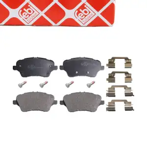 febi Bremsbel&auml;ge Bremsbelagsatz f&uuml;r FORD Fiesta 6 B-Max Tourneo Transit vorne 1751951