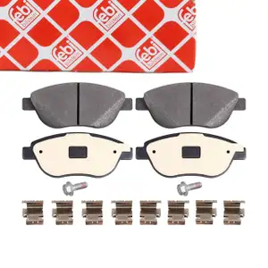 febi 16964 Bremsbel&auml;ge Bremsbelagsatz f&uuml;r FIAT Doblo 119 Modelljahr 2005 vorne 77364897