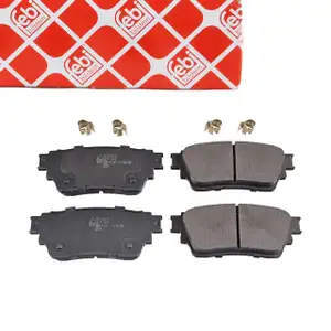 febi Bremsbel&auml;ge Bremsbelagsatz f&uuml;r MITSUBISHI Outlander 3 Eclipse Cross hinten 4605B989