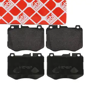 febi 16986 Bremsbel&auml;ge Bremsbelagsatz f&uuml;r MERCEDES W205 A205 C205 S205 W213 A238 vorne