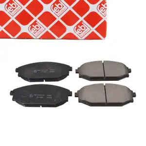 febi 170266 Bremsbel&auml;ge f&uuml;r HYUNDAI Galloper 2 3.0 V6 MITSUBISHI Galloper 2.5 TD 3.0 vorne