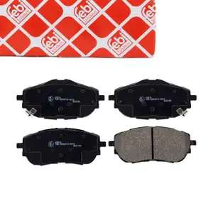 febi 170291 Bremsbel&auml;ge Bremsbelagsatz f&uuml;r TOYOTA Auris E18 Corolla ZRE1 vorne 04465-02390