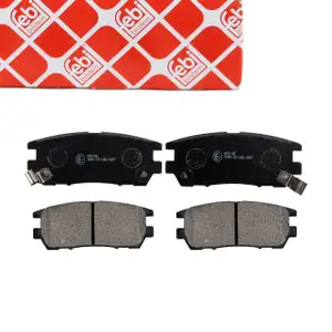 febi Bremsbel&auml;ge Bremsbelagsatz f&uuml;r MITSUBISHI Pajero 2 V2_W V3_W V4_W hinten 9H0M012