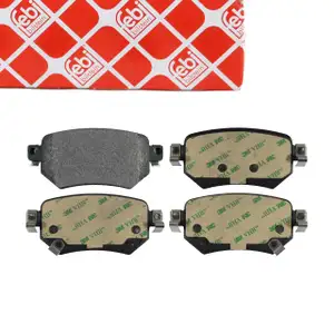 febi 170664 Bremsbel&auml;ge Bremsbelagsatz f&uuml;r MAZDA 6 GJ GL 2.0 2.2 2.5 hinten GMY0-26-43Z