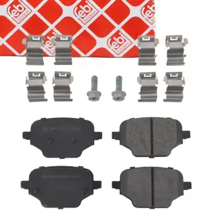 febi 171002 Bremsbel&auml;ge f&uuml;r CITROEN Berlingo PEUGEOT Partner Rifter OPEL Combo hinten