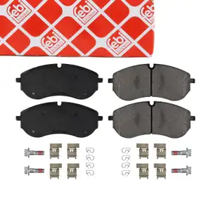 febi Bremsbel&auml;ge f&uuml;r VW Crafter SY SX SZ Grand California PR-Nr. 1LC vorne 2N0698151B