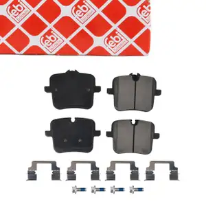 febi 177322 Bremsbel&auml;ge f&uuml;r BMW 7er G11 G12 M760i 8er G14 G15 G16 X5 X5M X6 X6M X7 hinten