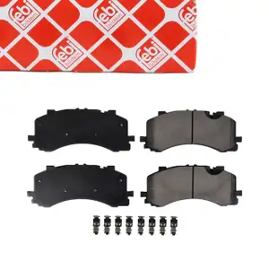 febi 177325 Bremsbel&auml;ge Bremsbelagsatz f&uuml;r AUDI A6 C8 A7 4K A8 4N 4M mit 400/420mm vorne