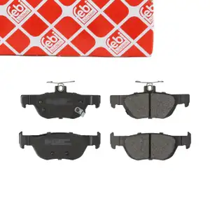 febi 179956 Bremsbel&auml;ge Bremskl&ouml;tze f&uuml;r MAZDA 3 BP CX-30 DM MX-30 DR hinten