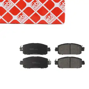 febi 186402 Bremsbel&auml;ge Bremskl&ouml;tze f&uuml;r RENAULT Captur 2 HF_ mit 280mm vorne 410602770R