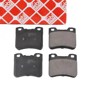 febi 116041 Bremsbel&auml;ge Bremsbelagsatz f&uuml;r CITROEN Saxo S0 S1 PEUGEOT 1 2 vorne 1611458280