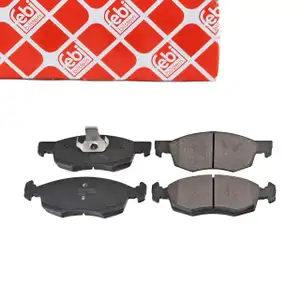 febi 116056 Bremsbel&auml;ge Bremsbelagsatz f&uuml;r FIAT Doblo 119 223 1.2-1.9 vorne 77363496