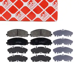 febi 116061 Bremsbeläge Bremsbelagsatz für CHRYSLER Grand Voyager 5 JEEP Wrangler 4 vorne