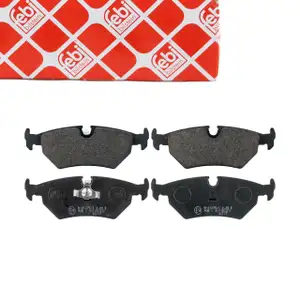 febi 116081 Bremsbel&auml;ge Bremsbelagsatz f&uuml;r JAGUAR XK 8 Coupe X100 4.0 hinten JLM20257