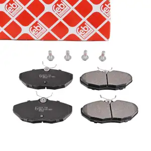 febi 116084 Bremsbel&auml;ge Bremsbelagsatz f&uuml;r JAGUAR S-Type 2 X200 X350 X358 hinten C2C20585